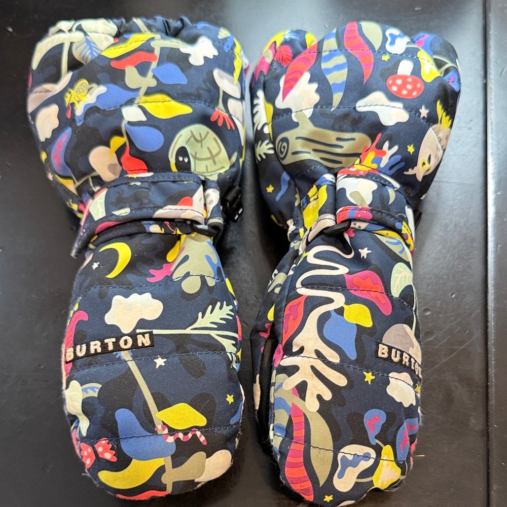 Burton Kids Multicolor Graphic Mittens